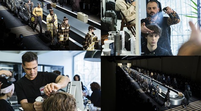 TONI&GUY a Milano Moda Uomo per Fendi 15 Gennaio 2018