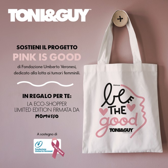 “BE The GOOD”: TONI&GUY ad ottobre si tinge di rosa! 1 Ottobre 2021