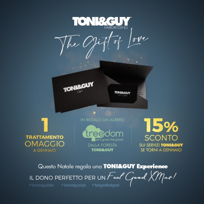 TONI&GUY DO GOOD: “Go Green This Xmas!” 1 Dicembre 2021