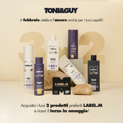 Acquista due prodotti Label.m, il terzo te lo regaliamo noi!