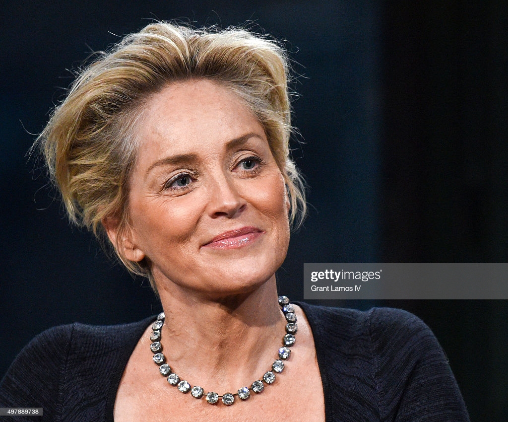 NEW YORK, NY - NOVEMBER 19:  Sharon Stone visits the AOL BUILD Series: Sharon Stone, "Agent X" on November 19, 2015 in New York City.  (Photo by Grant Lamos IV/Getty Images)